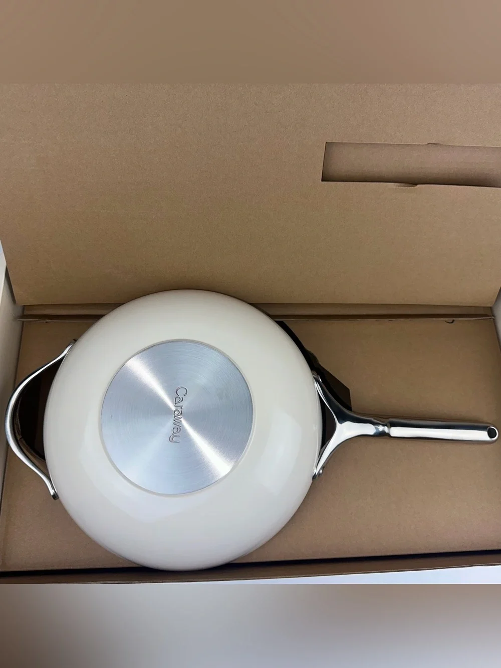 NEW $145 Caraway Stir Fry Pan 12” Wok-Inspired Non-Stick Ceramic Pan